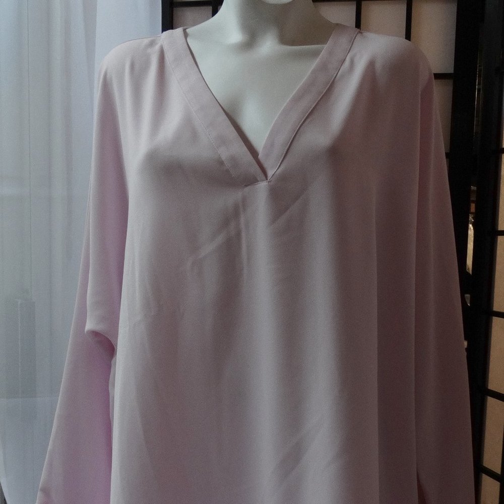 So pretty in pink top plus size xxl blouse women’s shirt